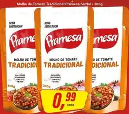 Rede Supermarket Molho de Tomate Tradicional Pramesa Sachê oferta
