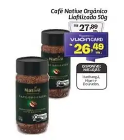 Comper Café Native Orgânico Liofilizado oferta