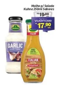 Comper Molho p/Salada Kuhne Sabores oferta
