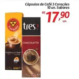 Comper Cápsulas de Café 3 Corações oferta
