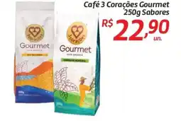 Comper Café 3 Corações Gourmet Sabores oferta