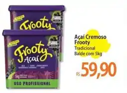 Atacadão Açaí Cremoso Frooty Tradicional Balde oferta