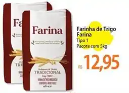 Atacadão Farinha de Trigo Farina Tipo 1 Pacote oferta