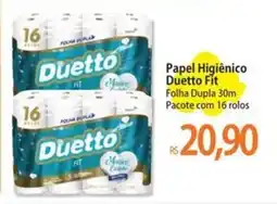 Atacadão Papel Higiênico Duetto Fit oferta