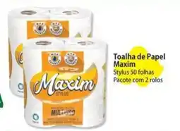 Atacadão Toalha de Papel Maxim oferta