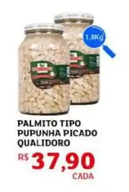 Assaí Atacadista Palmito tipo pupunha picado qualidoro oferta