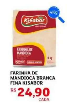 Assaí Atacadista Farinha de mandioca branca fina kisabor oferta