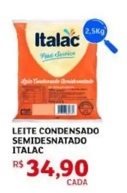 Assaí Atacadista Leite condensado semidesnatado italac oferta