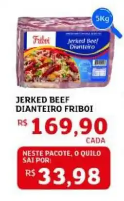 Assaí Atacadista Jerked beef dianteiro friboi oferta