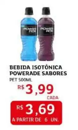 Assaí Atacadista Bebida isotônica powerade sabores pet oferta