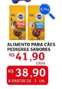 Assaí Atacadista Alimento para cães pedigree sabores oferta