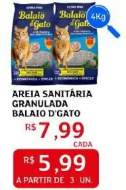Assaí Atacadista Areia sanitária granulada balaio d'gato oferta