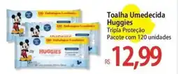 Atacadão Toalha Umedecida Huggies oferta