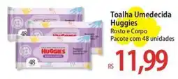 Atacadão Toalha Umedecida Huggies oferta