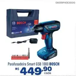 Comjol Parafusadeira Smart GSB 1000 BOSCH oferta