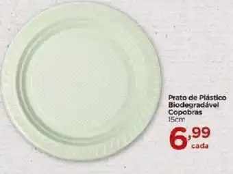 Carrefour Prato de Plastico Biodegradavel Copobras 15cm oferta
