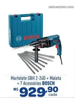 Comjol Martelete GBH 2-24D + Maleta +7 Acessórios BOSCH oferta