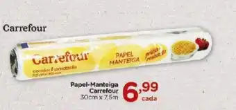 Carrefour Papel Manteiga Carrefour oferta