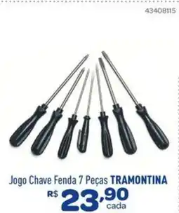 Comjol Jogo Chave Fenda 7 Peças TRAMONTINA oferta