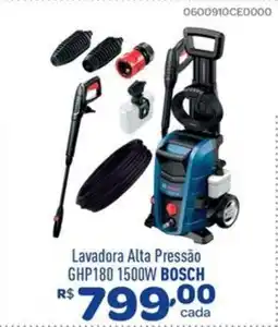 Comjol Lavadora Alta Pressão GHP180 1500W BOSCH oferta
