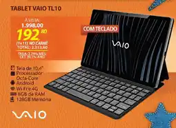 Lojas Cem Tablet vaio tl10 oferta