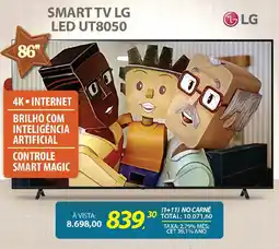 Lojas Cem Smart tv lg ledSMART TV LG LED UT8050 8050 oferta
