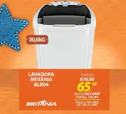 Lojas Cem Lavadora britâniaLAVADORA BRITÂNIA BLR04 04 oferta