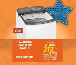 Lojas Cem Lavadora brastemp BWK13 oferta