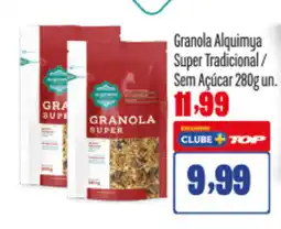 Rede Top Granola Alquimya Super Tradicional/ Sem Açúcar un. oferta