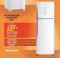 Lojas Cem Refrigerador panasonic BT41 oferta