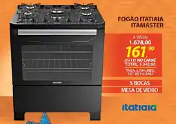 Lojas Cem Fogão itatiaia itamaster oferta