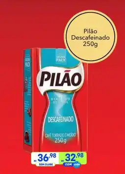 Prezunic Pilão Descafeinado oferta