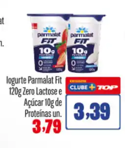 Rede Top logurte Parmalat Fit Zero Lactose e Açúcar de Proteínas un oferta