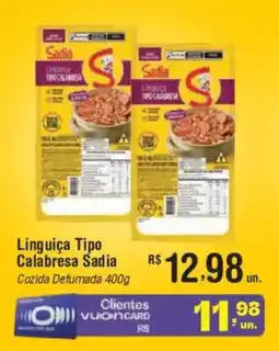 Fort Atacadista Linguiça Tipo Calabresa Sadia oferta
