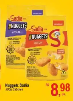 Fort Atacadista Nuggets Sadia Sabores oferta