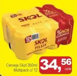 Mineirão Atacarejo Cerveja Skol oferta