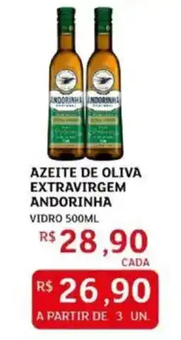Assaí Atacadista Azeite de oliva extravirgem andorinha vidro oferta