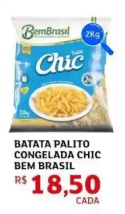 Assaí Atacadista Batata palito congelada chic bem brasil oferta