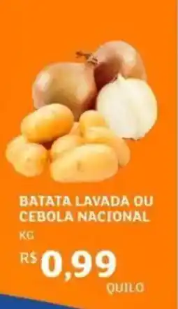 Assaí Atacadista Batata lavada ou cebola nacional oferta