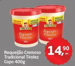 Tenda Atacado Requeijão Cremoso Tradicional Tirolez Copo oferta