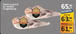 Tenda Atacado Paleta ou pernil de Cordeiro Congelado oferta