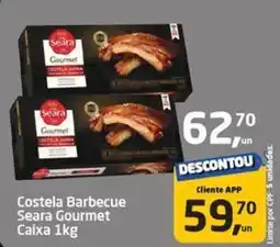 Tenda Atacado Costela Barbecue Seara Gourmet Caixa oferta