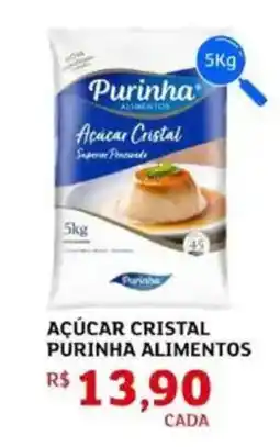 Assaí Atacadista Açúcar cristal purinha alimentos oferta