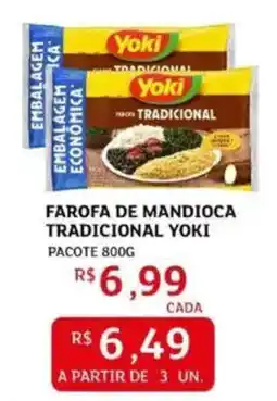 Assaí Atacadista Farofa de mandioca tradicional yoki pacote oferta