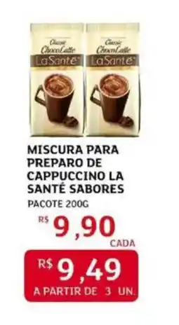 Assaí Atacadista Miscura para preparo de cappuccino la santé sabores pacote oferta