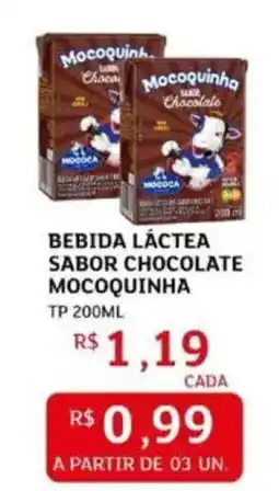 Assaí Atacadista Bebida láctea sabor chocolate mocoquinha oferta