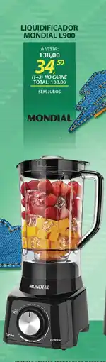 Lojas Cem Liquidificador mondial L900 oferta