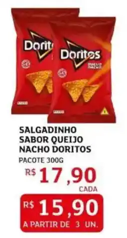 Assaí Atacadista Salgadinho sabor queijo nacho doritos pacote oferta