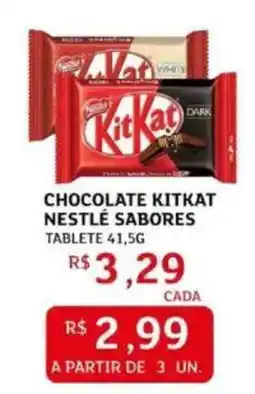 Assaí Atacadista Chocolate kitkat nestlé sabores tablete oferta