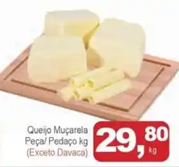 Mineirão Atacarejo Queijo Muçarela Peça/ Pedaço oferta